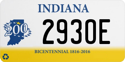 IN license plate 293OE