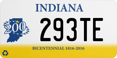 IN license plate 293TE