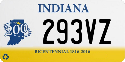 IN license plate 293VZ