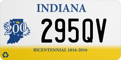 IN license plate 295QV