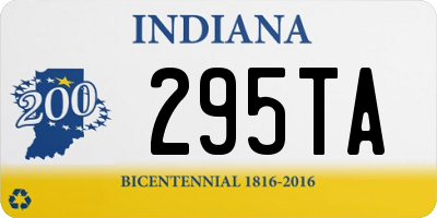 IN license plate 295TA