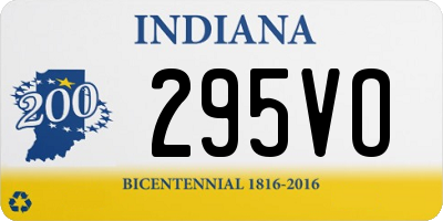 IN license plate 295VO