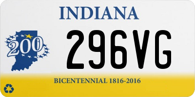 IN license plate 296VG