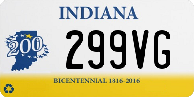 IN license plate 299VG