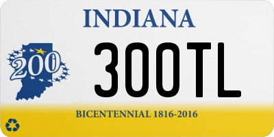 IN license plate 300TL