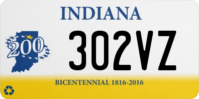 IN license plate 302VZ