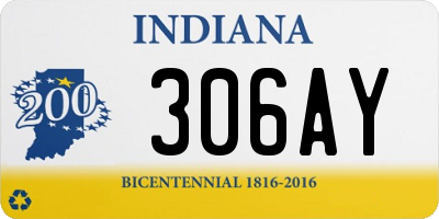 IN license plate 306AY