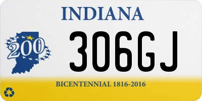 IN license plate 306GJ