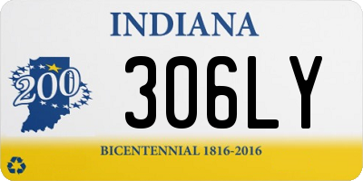 IN license plate 306LY