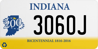 IN license plate 306OJ