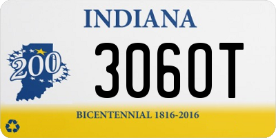 IN license plate 306OT