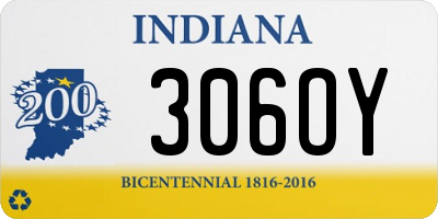 IN license plate 306OY