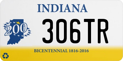 IN license plate 306TR