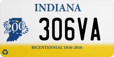 IN license plate 306VA