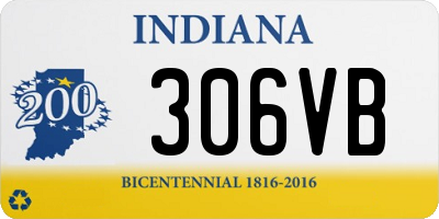 IN license plate 306VB