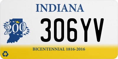 IN license plate 306YV