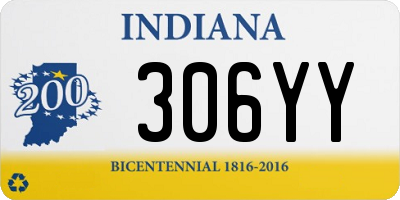 IN license plate 306YY