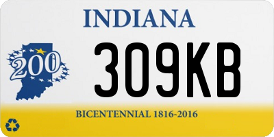 IN license plate 309KB