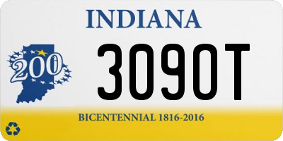 IN license plate 309OT