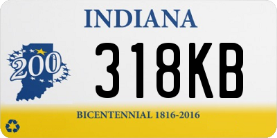 IN license plate 318KB