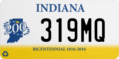 IN license plate 319MQ