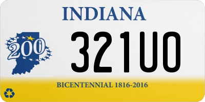 IN license plate 321UO