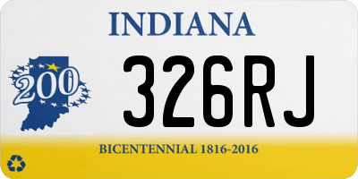 IN license plate 326RJ