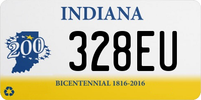 IN license plate 328EU