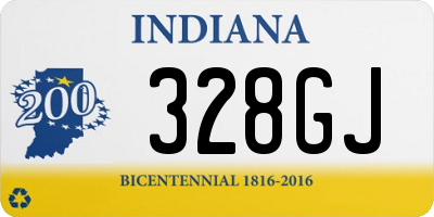 IN license plate 328GJ