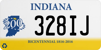 IN license plate 328IJ