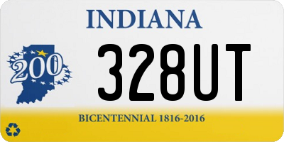 IN license plate 328UT