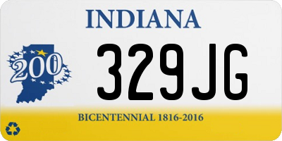 IN license plate 329JG