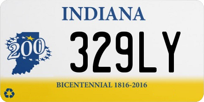 IN license plate 329LY