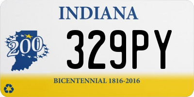 IN license plate 329PY