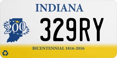 IN license plate 329RY