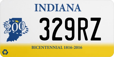 IN license plate 329RZ