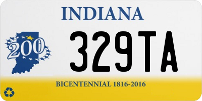 IN license plate 329TA