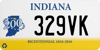 IN license plate 329VK