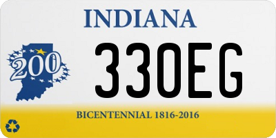 IN license plate 330EG