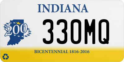 IN license plate 330MQ