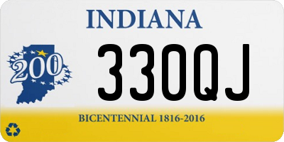 IN license plate 330QJ