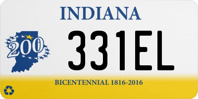 IN license plate 331EL