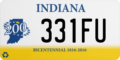 IN license plate 331FU