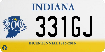 IN license plate 331GJ