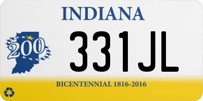 IN license plate 331JL