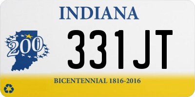 IN license plate 331JT