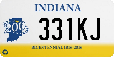 IN license plate 331KJ