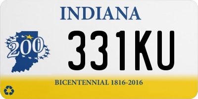 IN license plate 331KU