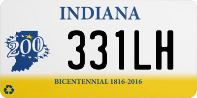 IN license plate 331LH