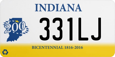 IN license plate 331LJ